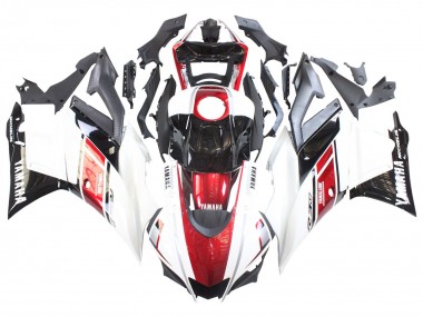 2022-2024 White Red Black Yamalube Yamaha YZF R3/R25 Motorcycle Fairings UK Stores