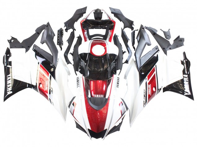 2022-2024 White Red Black Yamalube Yamaha YZF R3/R25 Motorcycle Fairings UK Stores