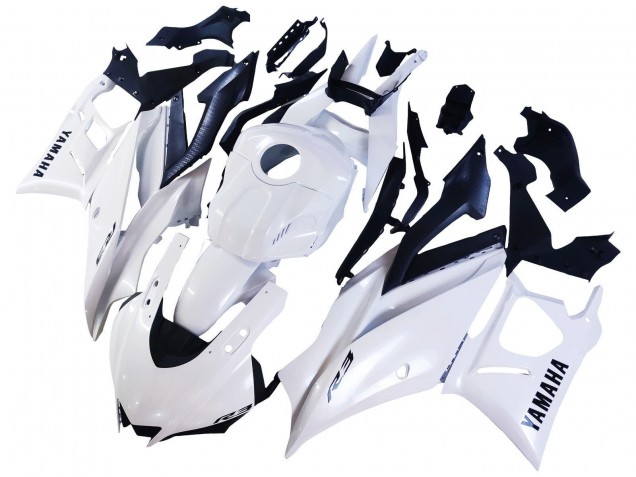 2022-2024 White Yamaha YZF R3/R25 Motorcycle Fairings UK Stores