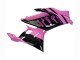2022-2024 Pink Glossy Black Monster Yamaha YZF R3/R25 Motorcycle Fairings UK Stores