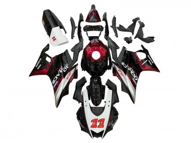 2022-2024 Red Silver Black 11 Yamaha YZF R3/R25 Motorcycle Fairings UK Stores