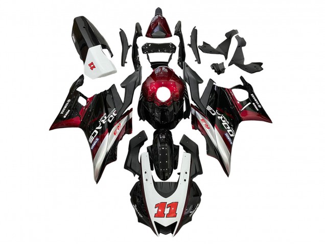 2022-2024 Red Silver Black 11 Yamaha YZF R3/R25 Motorcycle Fairings UK Stores