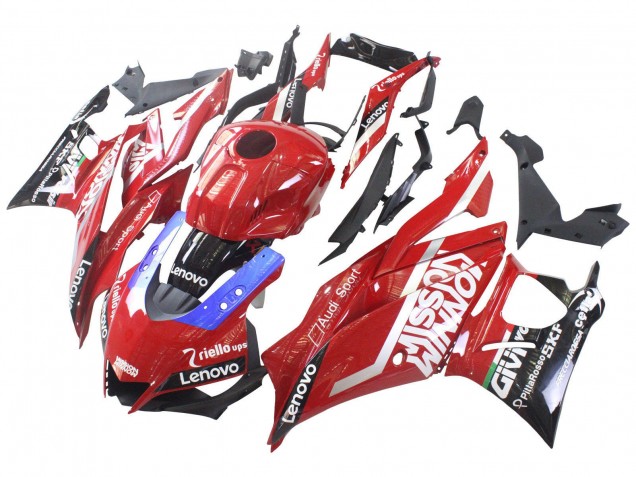 2022-2024 Red Blue Black Lenovo Valsir Yamaha YZF R3/R25 Motorcycle Fairings UK Stores
