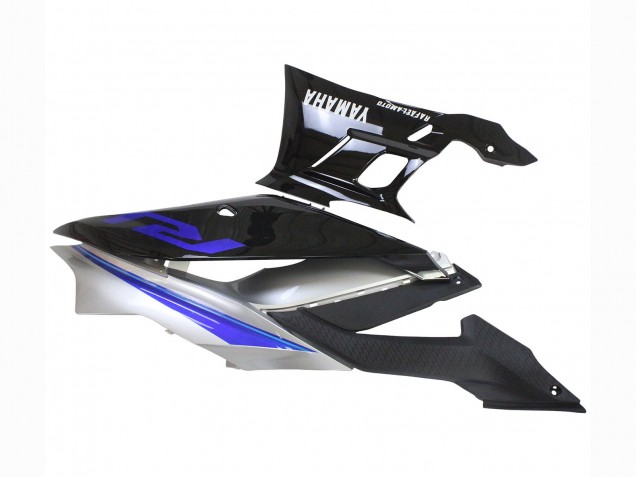 2022-2024 Silver Blue Glossy Black Yamaha YZF R3/R25 Motorcycle Fairings UK Stores