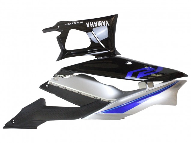 2022-2024 Silver Blue Glossy Black Yamaha YZF R3/R25 Motorcycle Fairings UK Stores
