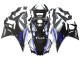 2022-2024 Silver Blue Glossy Black Yamaha YZF R3/R25 Motorcycle Fairings UK Stores