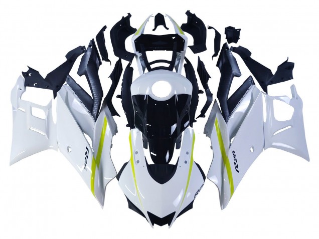 2022-2024 White Yellow Black Yamaha YZF R3/R25 Motorcycle Fairings UK Stores