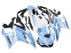 2022-2024 White Light Blue Yamaha YZF R3/R25 Motorcycle Fairings UK Stores