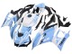 2022-2024 White Light Blue Yamaha YZF R3/R25 Motorcycle Fairings UK Stores