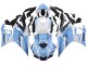 2022-2024 White Light Blue Yamaha YZF R3/R25 Motorcycle Fairings UK Stores