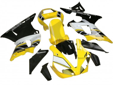 2022-2024 Yellow White Black Motul Yamaha YZF R3/R25 Motorcycle Fairings UK Stores