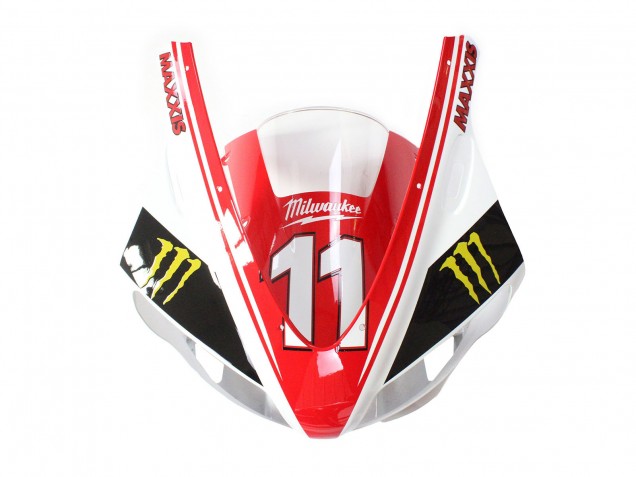 1998-1999 Red White Black Yellow Monster Milwaukee MAXXIS 11 Yamaha YZF 1000 R1 Motorcycle Fairings UK Stores