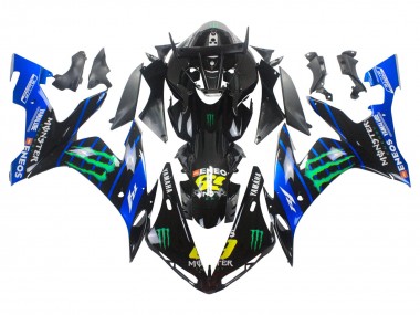 2004-2006 Blue Black Yellow Green Monster Yamalube ENEOS 69 Yamaha YZF 1000 R1 Motorcycle Fairings UK Stores