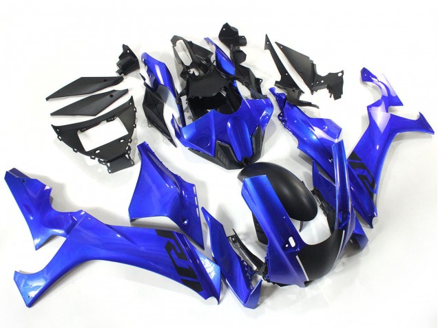 2020-2025 Blue Matte Black Yamaha YZF 1000 R1 Motorcycle Fairings UK Stores