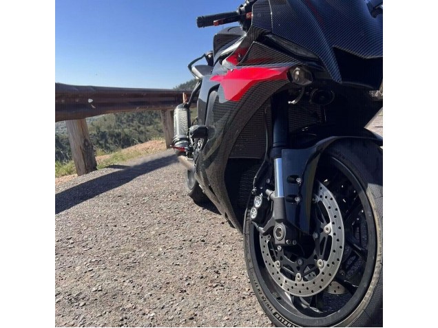 2020-2025 Black Carbon Fiber Red Yamaha YZF 1000 R1 Motorcycle Fairings UK Stores