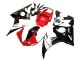 2006-2009 Red White Glossy Black Yamaha YZF R6S Motorcycle Fairings UK Stores