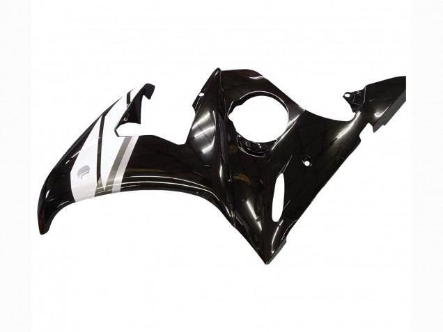 2006-2009 Red White Glossy Black Yamaha YZF R6S Motorcycle Fairings UK Stores