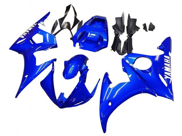 2006-2009 Blue Yamaha YZF R6S Motorcycle Fairings UK Stores