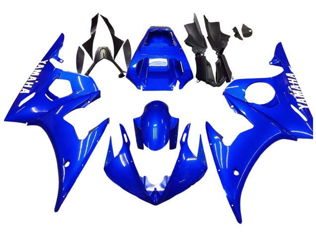 2006-2009 Blue Yamaha YZF R6S Motorcycle Fairings UK Stores