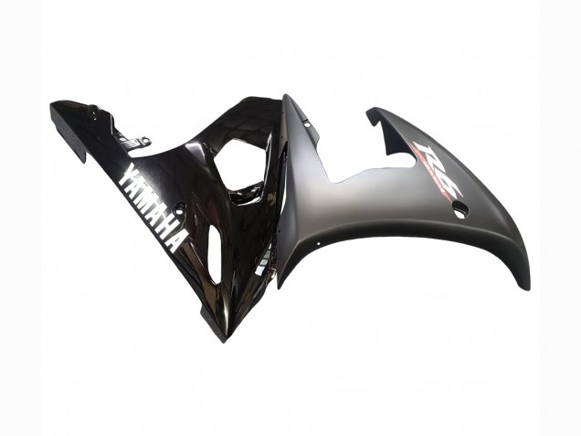 2006-2009 Glossy Black Matte Black White Decals Yamaha YZF R6S Motorcycle Fairings UK Stores
