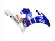 2006-2009 White Blue Fiat Motul Kastinee Yamaha YZF R6S Motorcycle Fairings UK Stores