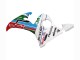 2006-2009 White Blue Green Red Kastinee Dunlop Motul Yamaha YZF R6S Motorcycle Fairings UK Stores