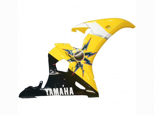 2006-2009 Yellow Red Glossy Black 46 Yamaha YZF R6S Motorcycle Fairings UK Stores