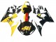 2006-2009 Yellow Red Glossy Black 46 Yamaha YZF R6S Motorcycle Fairings UK Stores