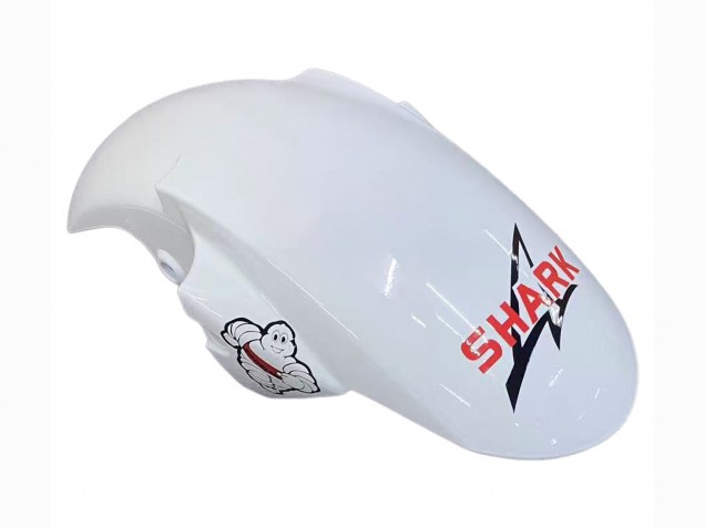 2006-2009 White with Dark Black Flame Yamaha YZF R6S Motorcycle Fairings UK Stores