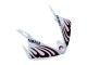 2006-2009 White with Dark Black Flame Yamaha YZF R6S Motorcycle Fairings UK Stores