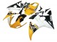 2006-2009 Yellow White Glossy Black Yamaha YZF R6S Motorcycle Fairings UK Stores