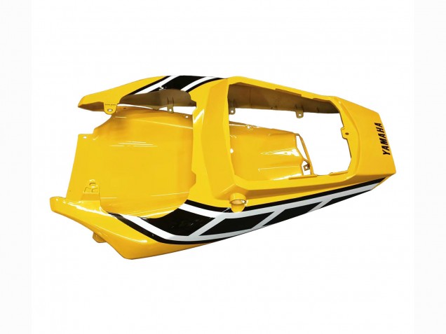 2006-2009 Yellow White Glossy Black Yamaha YZF R6S Motorcycle Fairings UK Stores