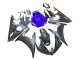 2006-2009 Blue Matte Black Yamaha YZF R6S Motorcycle Fairings UK Stores