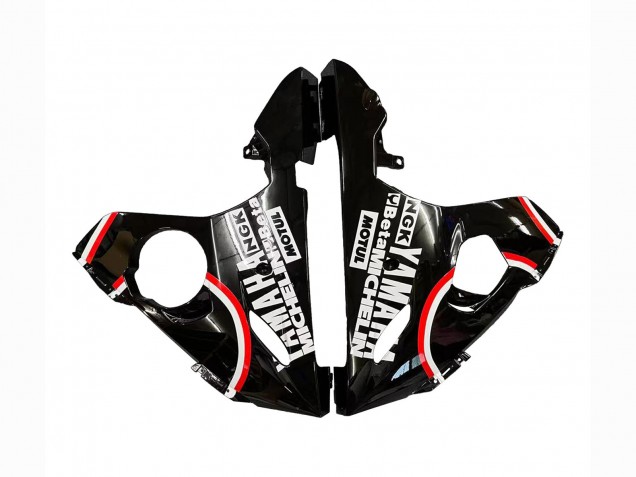 2006-2009 Glossy Black Red White Lucky Strike Motul Yamaha YZF R6S Motorcycle Fairings UK Stores