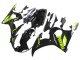 2006-2009 Glossy Black Neon Yellow Yamaha YZF R6S Motorcycle Fairings UK Stores
