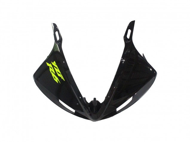 2006-2009 Glossy Black Neon Yellow Yamaha YZF R6S Motorcycle Fairings UK Stores