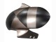 2006-2009 Grey Matte Black Geometric Yamaha YZF R6S Motorcycle Fairings UK Stores