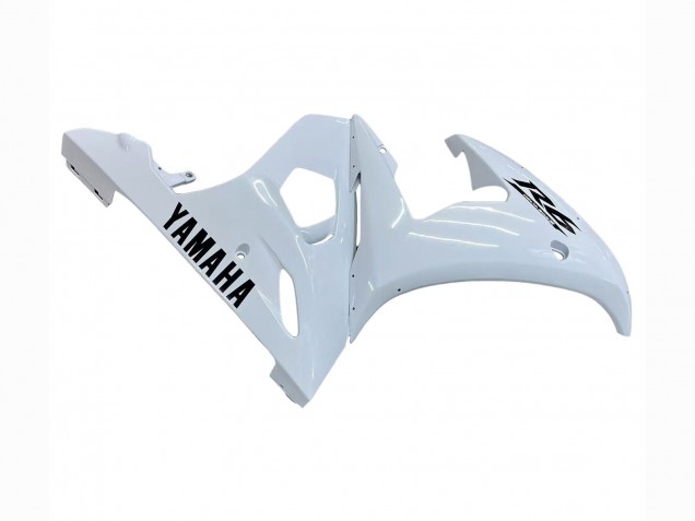 2006-2009 White Black Decals Yamaha YZF R6S Motorcycle Fairings UK Stores