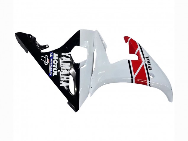 2006-2009 White Red Glossy Black Motul Yamaha YZF R6S Motorcycle Fairings UK Stores