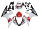 2006-2009 White Red Glossy Black Motul Yamaha YZF R6S Motorcycle Fairings UK Stores