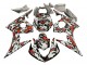 2003-2004 Black Red Grey Camouflage Yamaha YZF R6 Motorcycle Fairings UK Stores