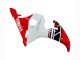 2006-2009 Red White Black Yamaha YZF R6S Motorcycle Fairings UK Stores