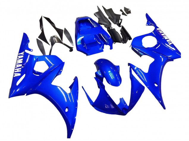 2005 Blue Yamaha YZF 600 R6 Motorcycle Fairings UK Stores