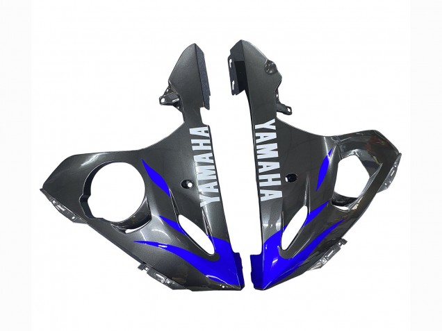 2005 Glossy Blue Black Yamaha YZF 600 R6 Motorcycle Fairings UK Stores