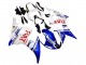 2005 White Blue Dunlop Fiat Motul Yamaha YZF 600 R6 Motorcycle Fairings UK Stores