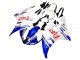 2005 White Blue Dunlop Fiat Motul Yamaha YZF 600 R6 Motorcycle Fairings UK Stores