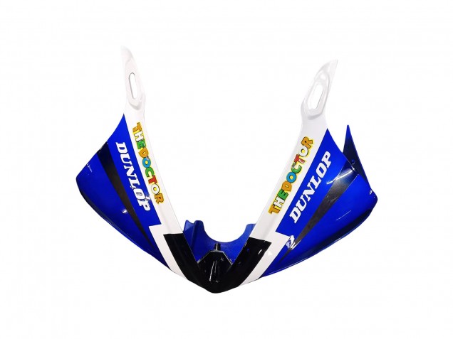 2005 White Blue Dunlop Fiat Motul Yamaha YZF 600 R6 Motorcycle Fairings UK Stores