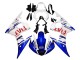 2005 White Blue Dunlop Fiat Motul Yamaha YZF 600 R6 Motorcycle Fairings UK Stores