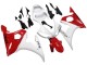 2005 White Red Yamaha YZF 600 R6 Motorcycle Fairings UK Stores
