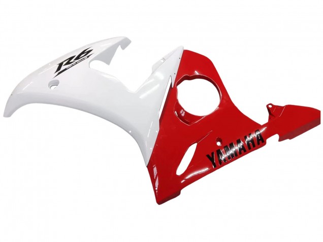 2005 White Red Yamaha YZF 600 R6 Motorcycle Fairings UK Stores